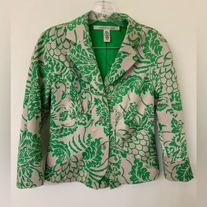 Pre-owned DIANE VON FURSTENBERG size 8 Arlene blazer